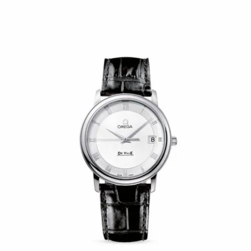 Omega De Ville Prestige Quartz 34.4 Stainless Steel / Silver 4810.33.01 (48103301)